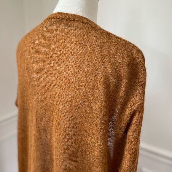 Garcia Jeans Lightweight Cardigan Alpaca Blend Butterscotch S - Picture 4 of 8
